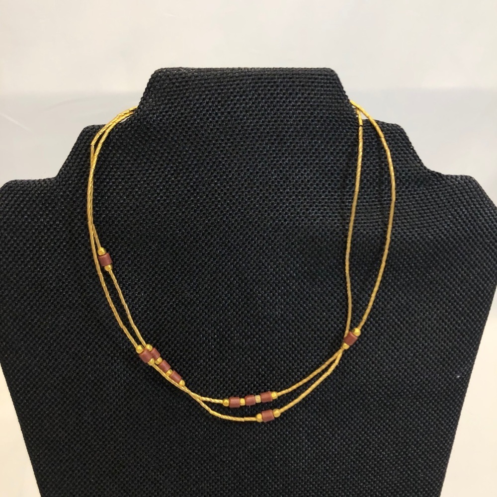 5/$20 Set of 2 beaded necklaces